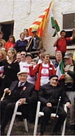 Survivors and members of the choir