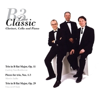 CD Cover: Live by Trio B3 Classic