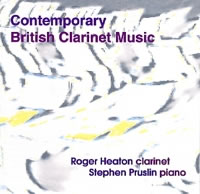 CD cover: Contemporary British Clarinet Music