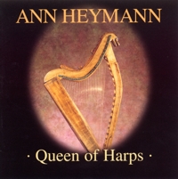 CD Cover: Queen of Harps by Ann Heymann