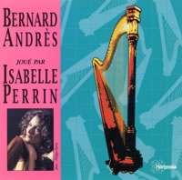 CD Cover Bernard Andrès performed by Isabelle Perrin