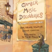 CD Cover: Chamber Music Discoveries by Trio B3 Classic