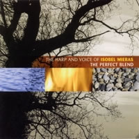 CD Cover: CD A0228: The Perfect Blend - The Harp & Voice of Isobel Mieras