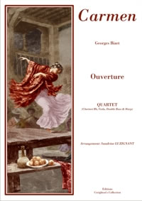 Carmen Overture for quartet