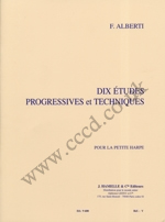 Cover image: Dix Études Progressives & Techniques
