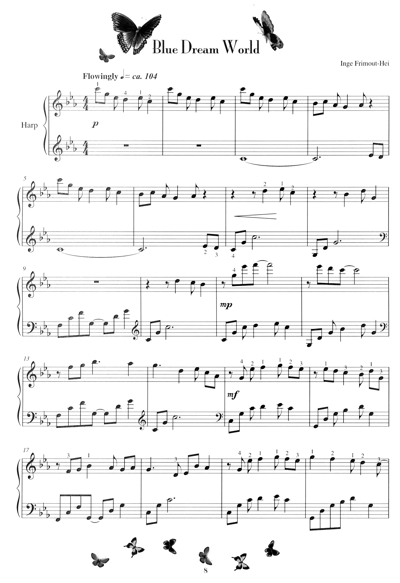 Sample page of music