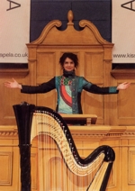 Catrin Finch (Photo from the book The Harp in Wales